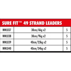 FOX RAGE Surefit 49 30 Cm Line -Mikad Fishing Shop fox rage surefit 49 30 cm line 1