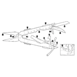 Gerber MP600 Pro Scout Multitool -Mikad Fishing Shop gerber mp600 pro scout multitool 2