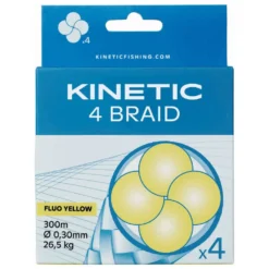Kinetic Cyber 4 Braided Line 300 M -Mikad Fishing Shop kinetic cyber 4 braided line 300 m 2