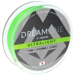 Mikado Dreamline Ultralight Braided Line 150 M -Mikad Fishing Shop mikado dreamline ultralight braided line 150 m 2