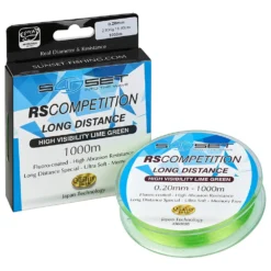 SUNSET RS Competition Long DistanceHI-Visibility Monofilament 1000 M